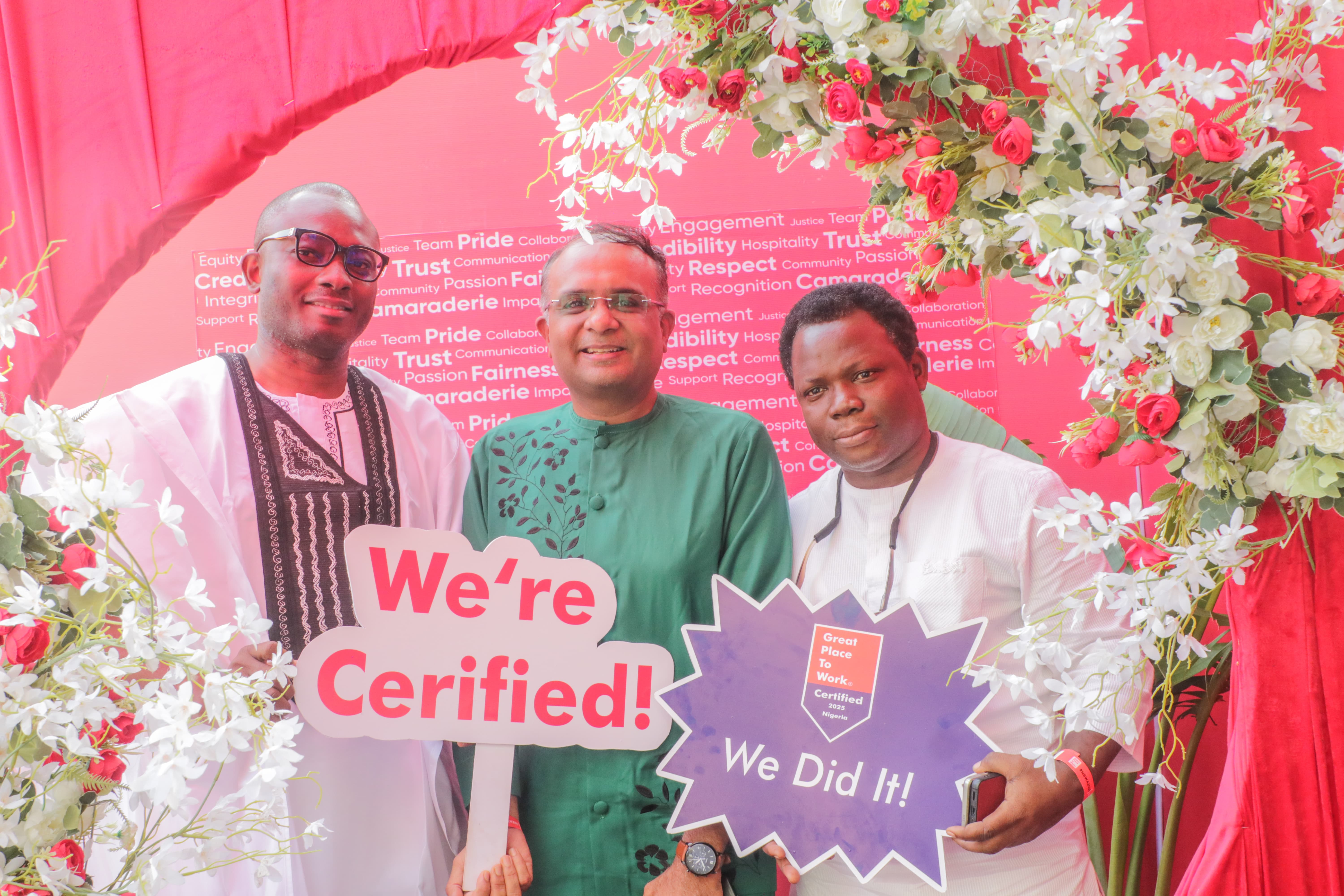Recognizing Nigeria’s Best Workplaces at the 2025 Great Place To Work® Awards