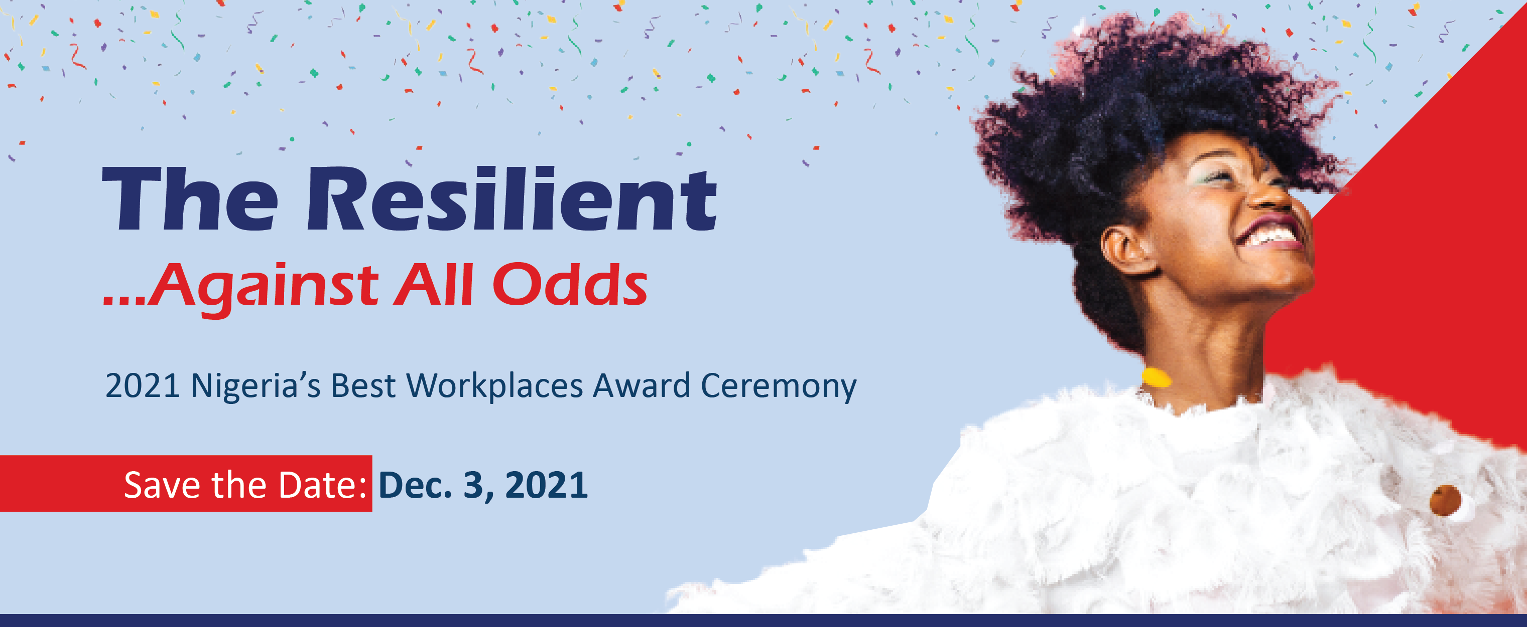 Save the Date. 2021 Great Place To Work Award Ceremony